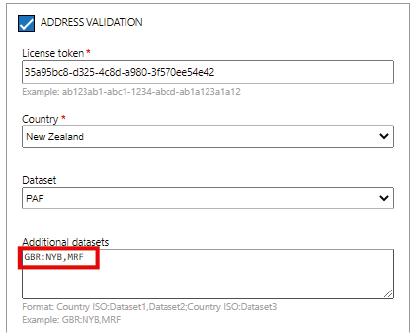 Additional dataset example